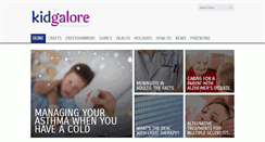 Desktop Screenshot of kidgalore.com